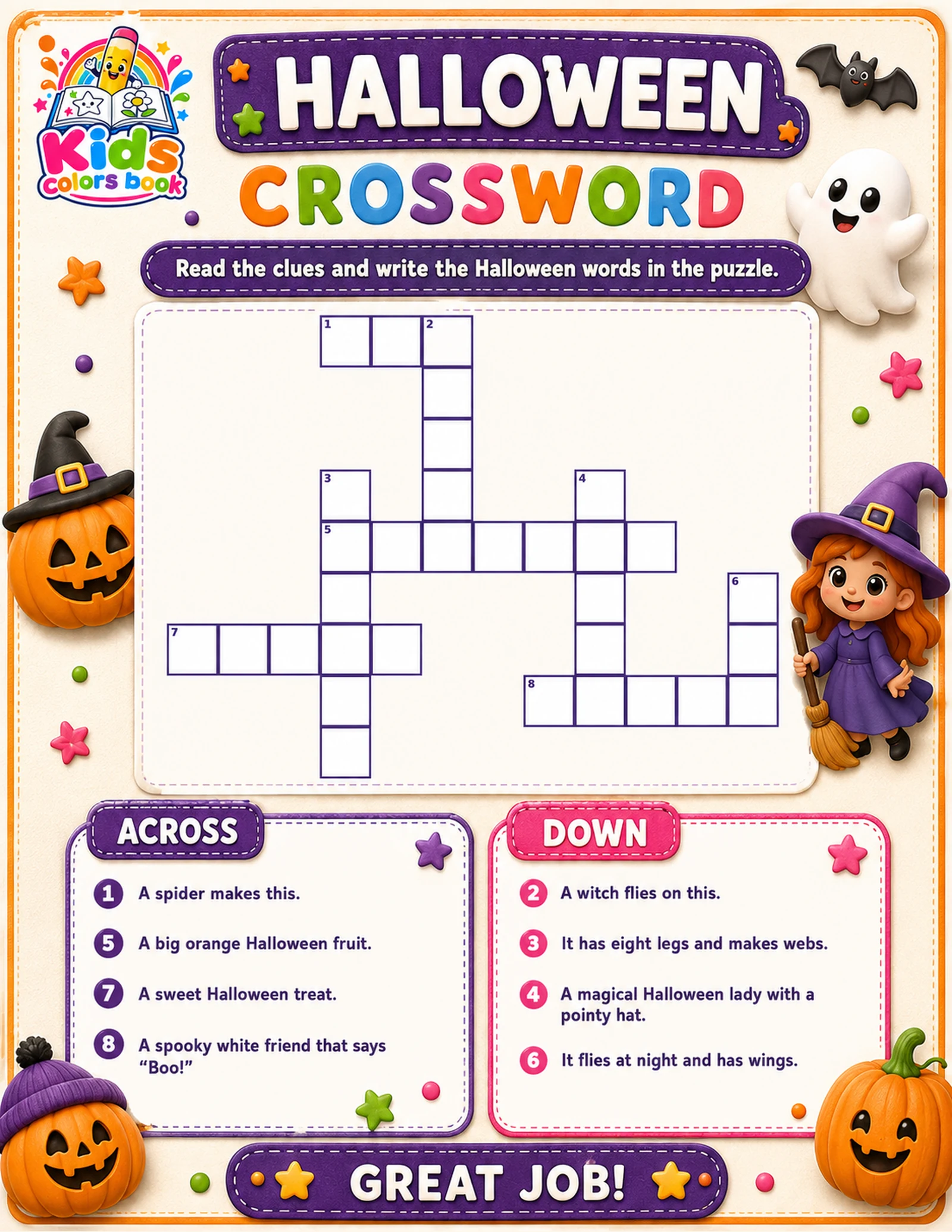 Halloween Bonus Games Pack - 5 Printable Games - Image 3