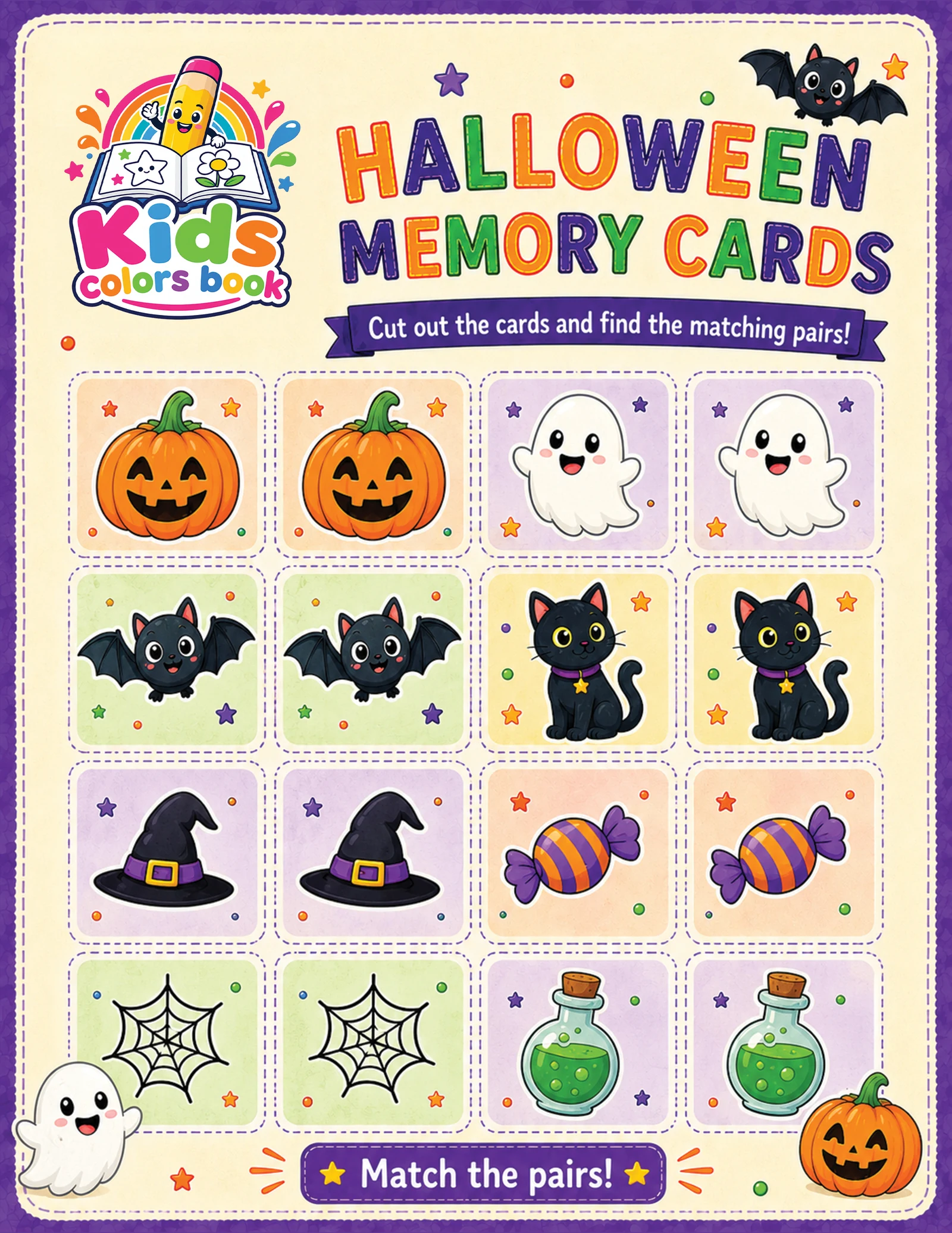Halloween Bonus Games Pack - 5 Printable Games - Image 5