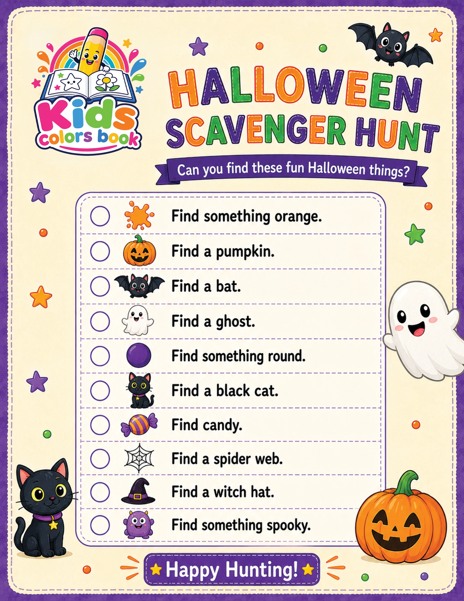 Halloween Bonus Games Pack - 5 Printable Games - Image 4